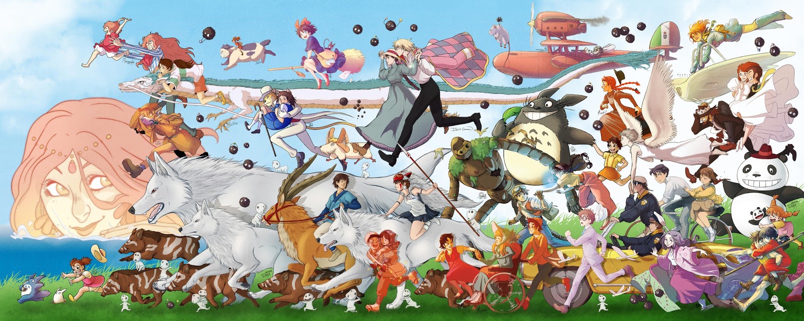 Ghibli personajes