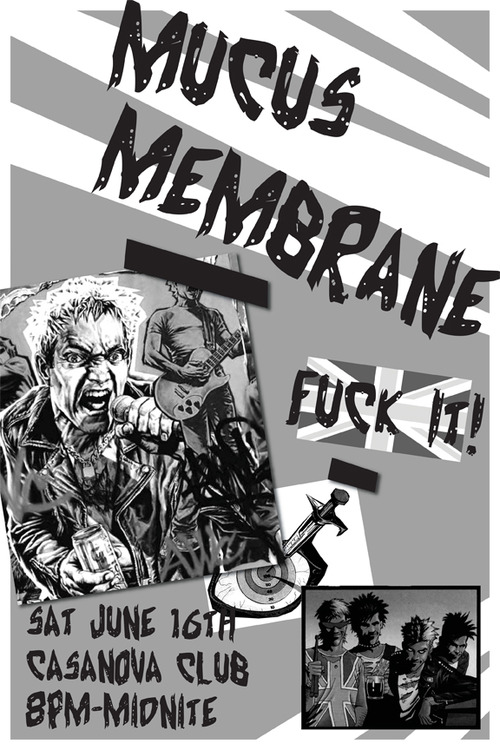 Mucosa Membrana, banda de Punk de John Constantine