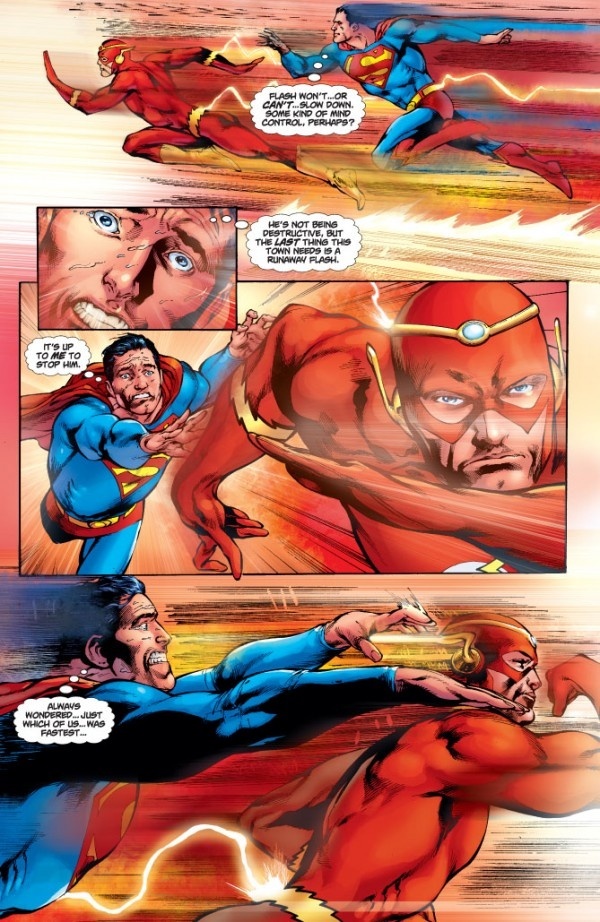 flash vs superman