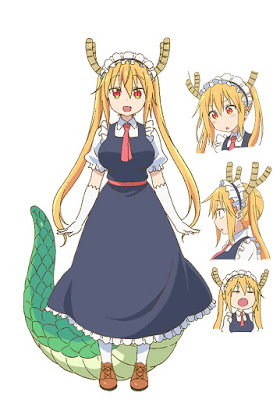 Kobayashi-san chi no maid dragon characters tohru